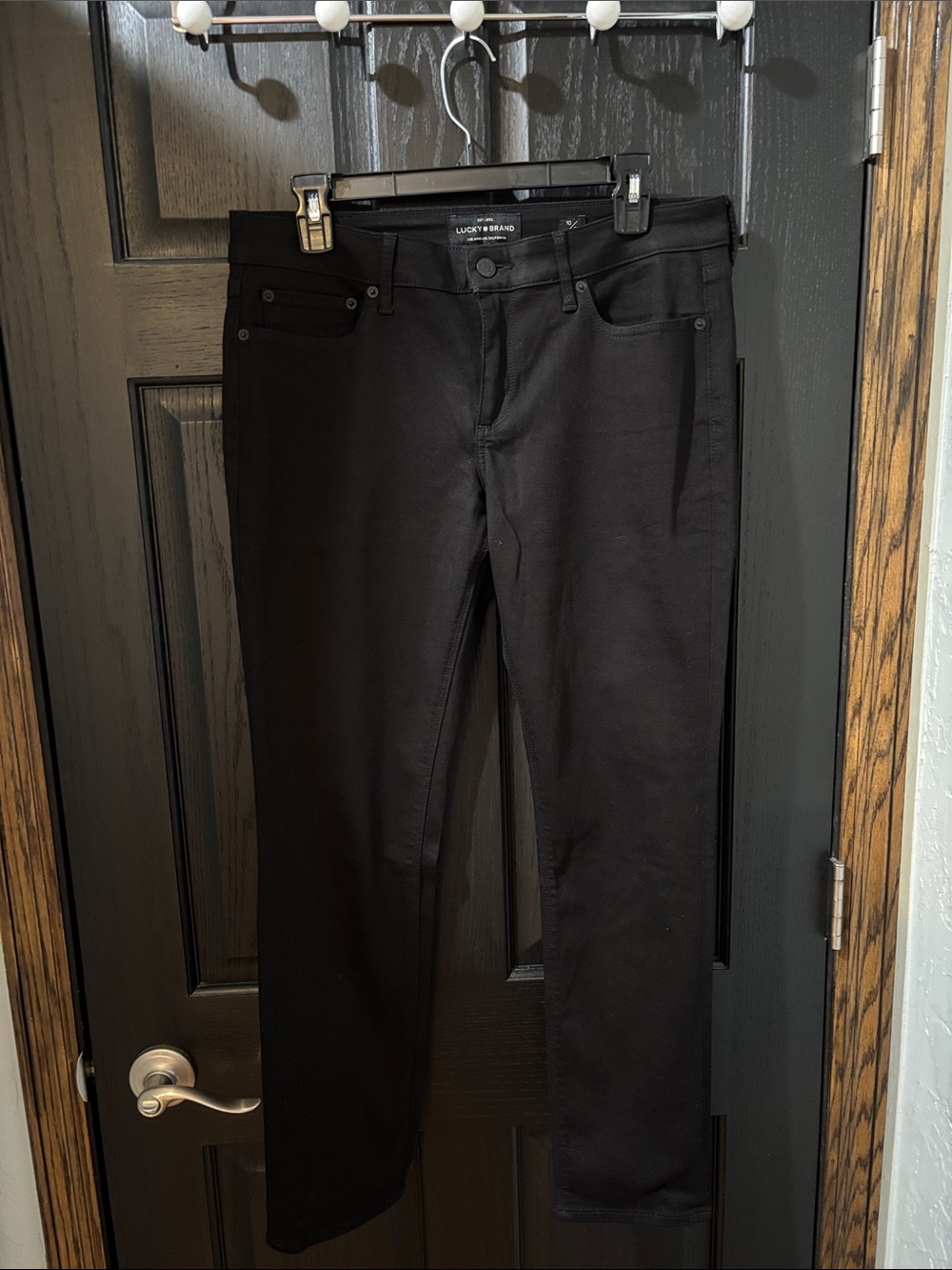 Lucky Brand Slim Straight Black Women's Jeans